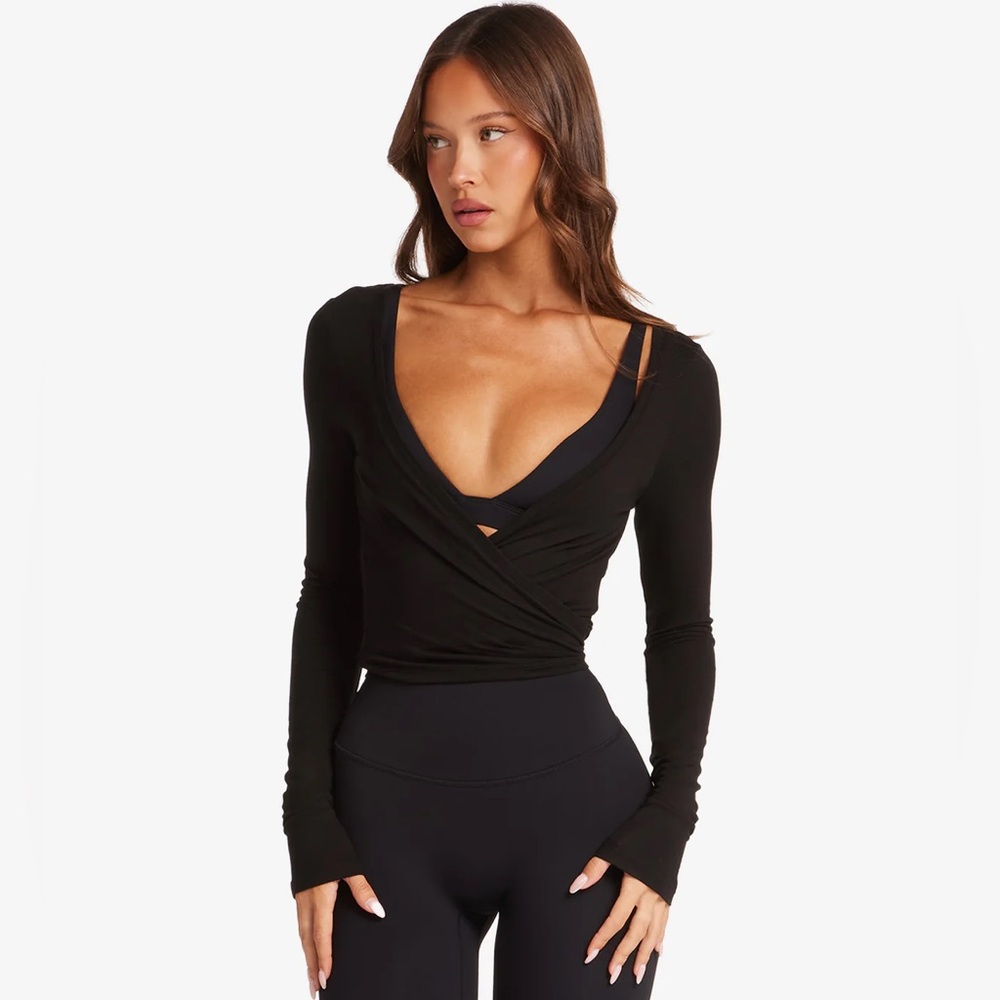 CSB - Ballet Wrap Top - Picture 3 of 8